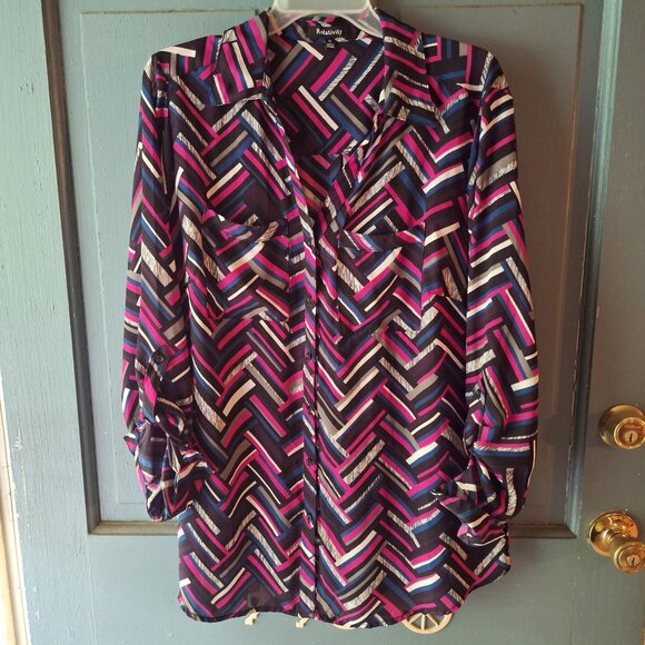 relativity button down - Picture 1 of 12